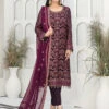 Chiffon Embroidered