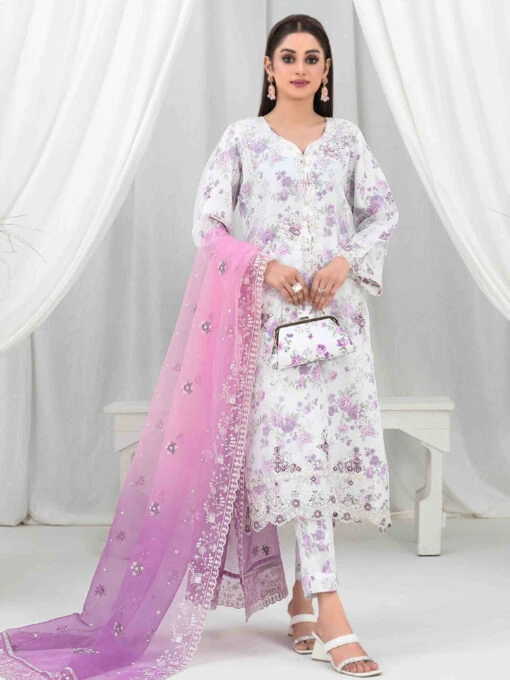 Heavy Embroidered Organza