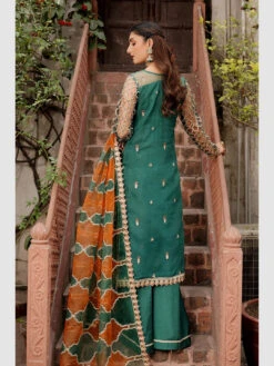 Premium Embroidered Organza -Harmony Shop Pakistani Suit C1121E 4