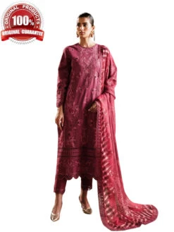 Lawn Chiffon Embroidery -Harmony Shop Pakistani Suit C1151 7