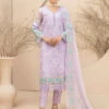 Embroidered Organza Jacquard -Harmony Shop Pakistani Suit C1219D 3