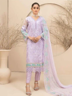 Embroidered Organza Jacquard