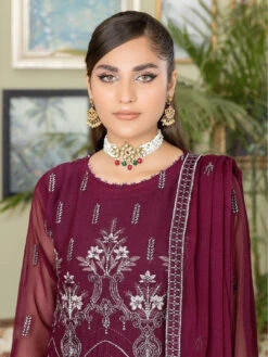 Embroidered Viscose Chiffon -Harmony Shop Pakistani Suit C1268F 2