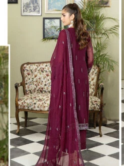 Embroidered Viscose Chiffon -Harmony Shop Pakistani Suit C1268F 3