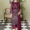 Embroidered Viscose Chiffon -Harmony Shop Pakistani Suit C1268F 4