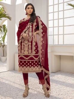 Embroidered Chiffon & Silk -Harmony Shop Pakistani Suit C511G 1