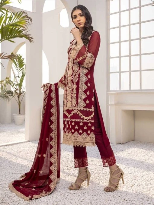 Embroidered Chiffon & Silk - Image 3