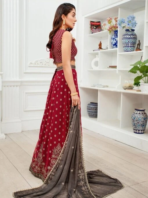 Sequin Embroidered Chiffon - Image 2