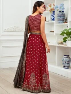 Sequin Embroidered Chiffon -Harmony Shop Pakistani Suit C587B 4 8d365fb6 778b 4f0e 9927 529e02a33d54