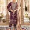 Embroidered Linen Jacquard