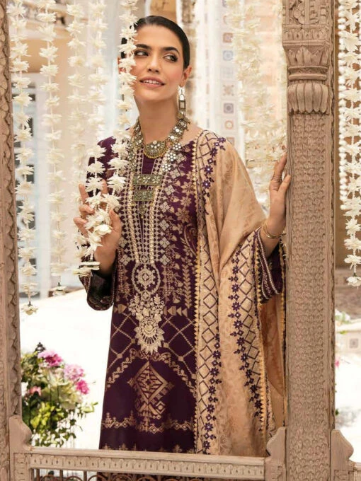 Embroidered Linen Jacquard - Image 2