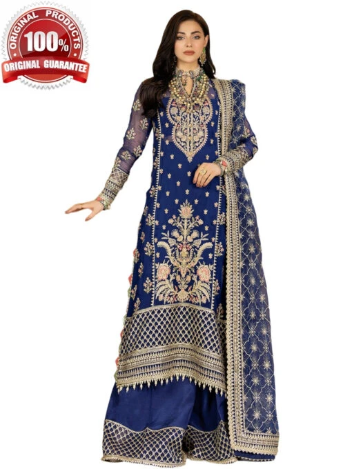 Designer Embroidered Net - Image 2
