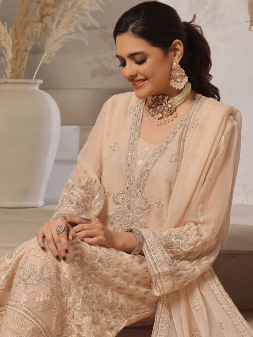 Exclusive Embroidered Chiffon - Image 3