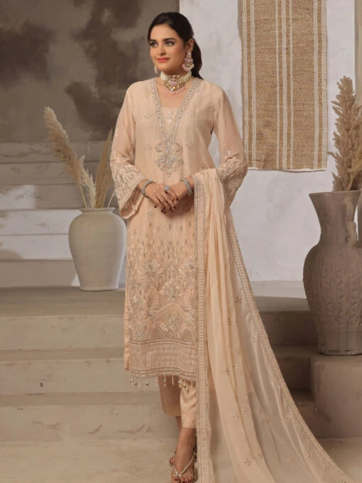 Exclusive Embroidered Chiffon