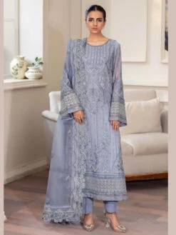 Embroidered Silk Chiffon