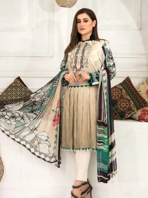 Embroidered Digital Viscose