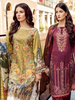 Silk & Lawn Embroidery -Harmony Shop Pakistani Dress C357K 2 3379f1a9 d15e 460c 9255 3d854c73df67