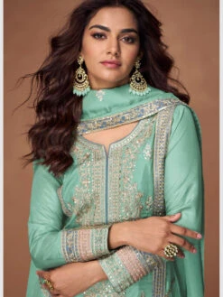 Organza Art Silk -Harmony Shop Palazzo Indian C1310A 1