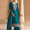 Embroidered Premium Silk -Harmony Shop Salwar Kameez C1017A 1