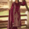 Pure Velvet Embroidery -Harmony Shop Salwar Kameez C1019G 2