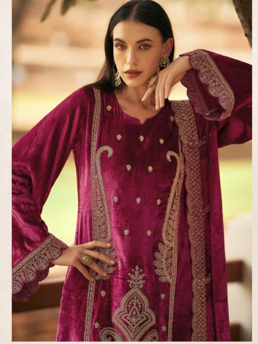 Pure Velvet Embroidery - Image 2