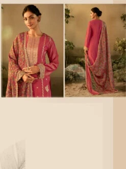 Banarasi Zari Embroidery -Harmony Shop Salwar Kameez C1092D 2