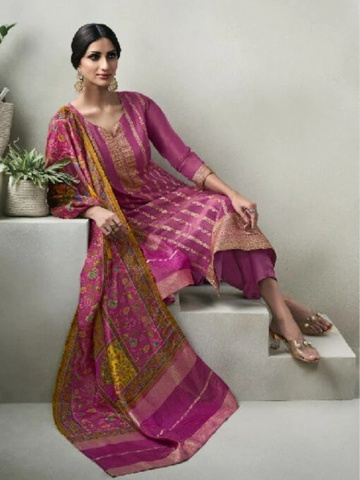 Crystal Jacquard Embroidery - Image 3