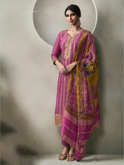 Crystal Jacquard Embroidery - Image 4
