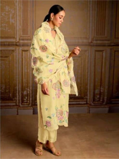 Art Silk Embroidered