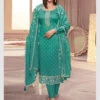 Silk Georgette Embroidered -Harmony Shop Salwar Kameez C1245D 2
