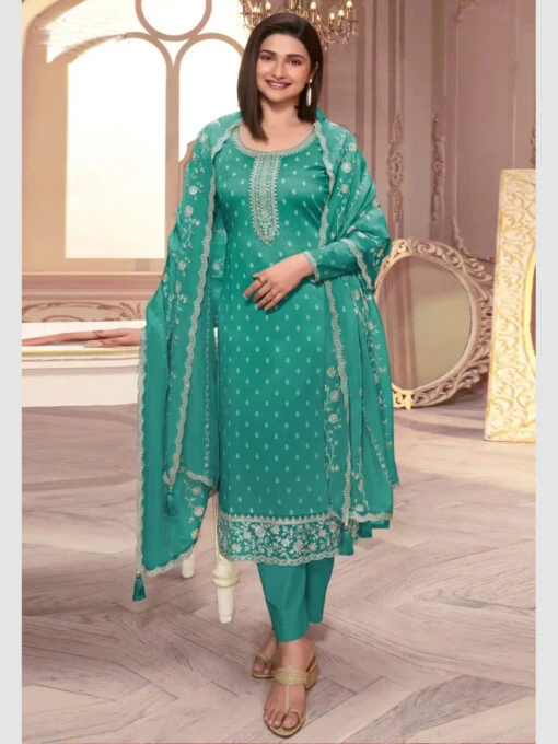 Silk Georgette Embroidered