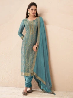 Embroidered Jacquard