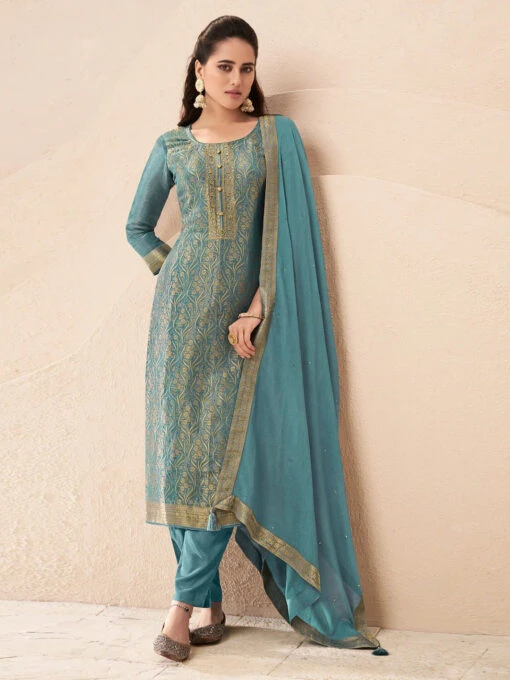 Embroidered Jacquard