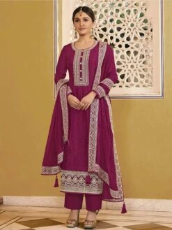 Embroidered Dola Art Silk
