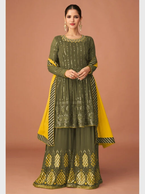 Embroidery On Georgette - Image 3