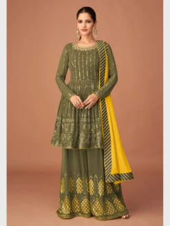Embroidery On Georgette