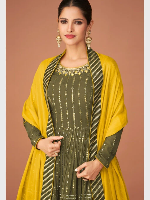 Embroidery On Georgette - Image 2