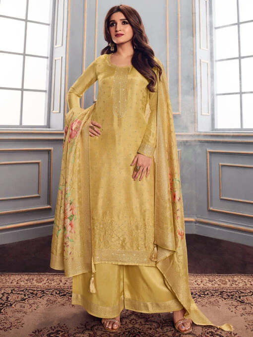 Soft Embroidered Jacquard