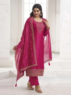 Embroidered Silk Georgette