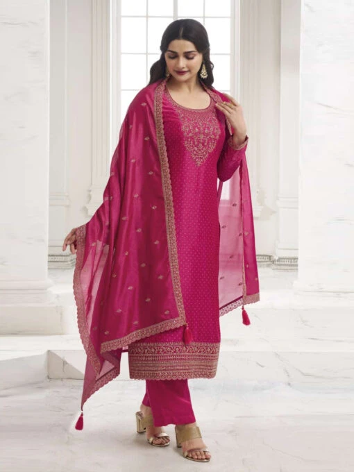 Embroidered Silk Georgette