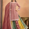 Embroidery On Chinon -Harmony Shop Salwar Suit C1148B 2