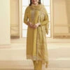 Embroidery On Art Silk -Harmony Shop Salwar Suit C1160A 1