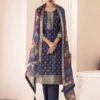 Lotus Silk Jacquard -Harmony Shop Salwar Suit C1317D 1