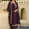 Embroidered Jacquard & Silk -Harmony Shop Salwar Suit C775B 3