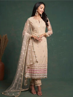 Butterfly Net Embroidery -Harmony Shop Salwar Suit C991C 3