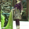 Silk & Chiffon Embroidery -Harmony Shop SalwarKameezC187E 4