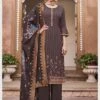 Jacquard & Crape Embroidery -Harmony Shop SalwarSuitC409A 2