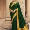 Embroidery On Silk Crape -Harmony Shop Saree S069F 2