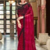 Art Silk Sequins Embroidery -Harmony Shop Saree S077R 2 b3ab6681 ab41 4282 9d81 f9099f185153