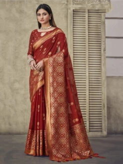 Zari On Soft Cotton